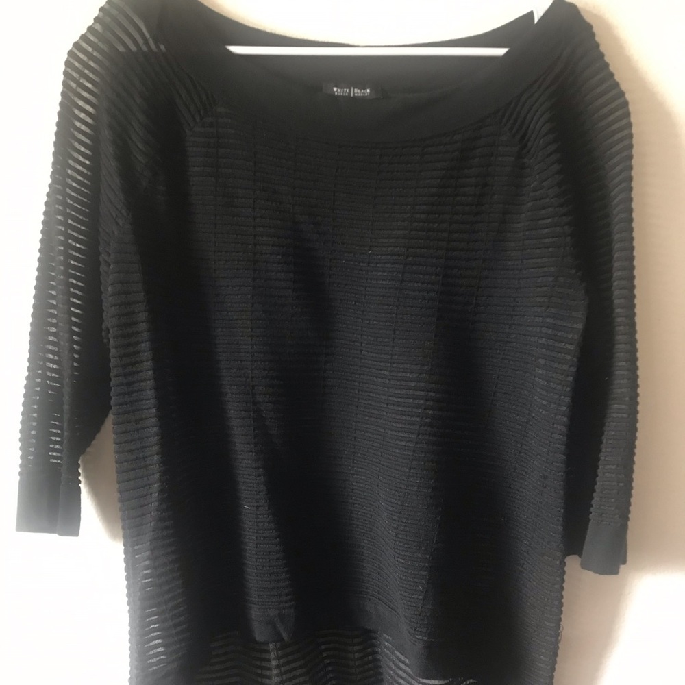 White House Black Market Stripe Sweater